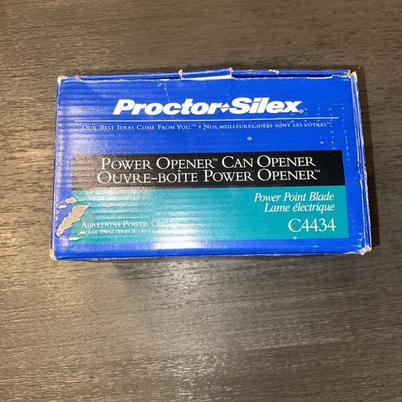 Proctor Silex Under Cabinet Power Opener Can Opener C4434 Space Saver New In Box - Picture 5 of 9